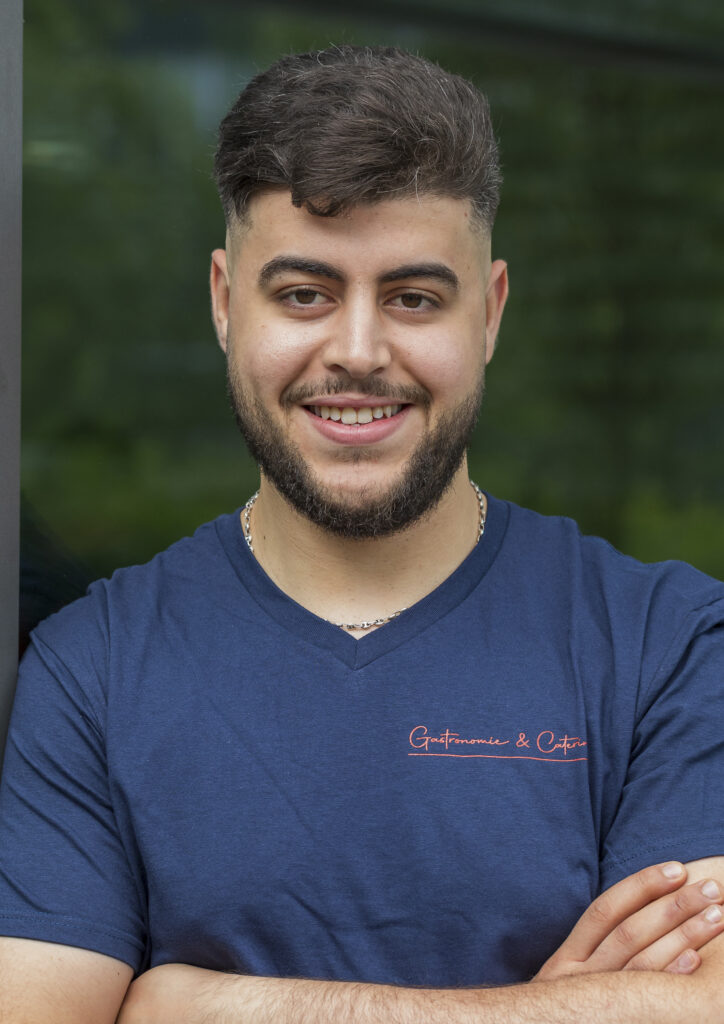 Auf den Punkt Gastronomie -Mo Khalil Chafiai - Auszubildender Koch